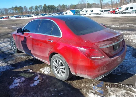 2017 Mercedes-Benz C 300 4Matic from USA, damaged, VIN 55SWF4KBXHU228467